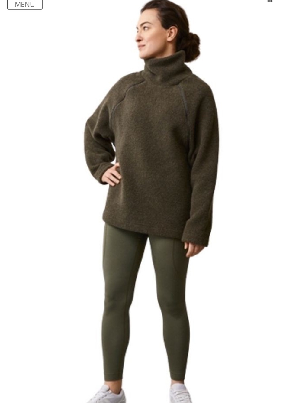 BOOB Design Recycled Wool Pile Nursing Sweater, Small/Medium